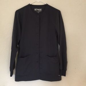 Women’s Grey’s Anatomy long sleeve scrub jacket